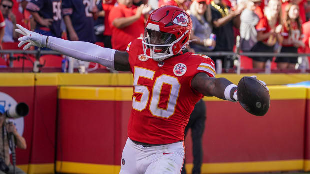 Kansas City Chiefs linebacker Willie Gay